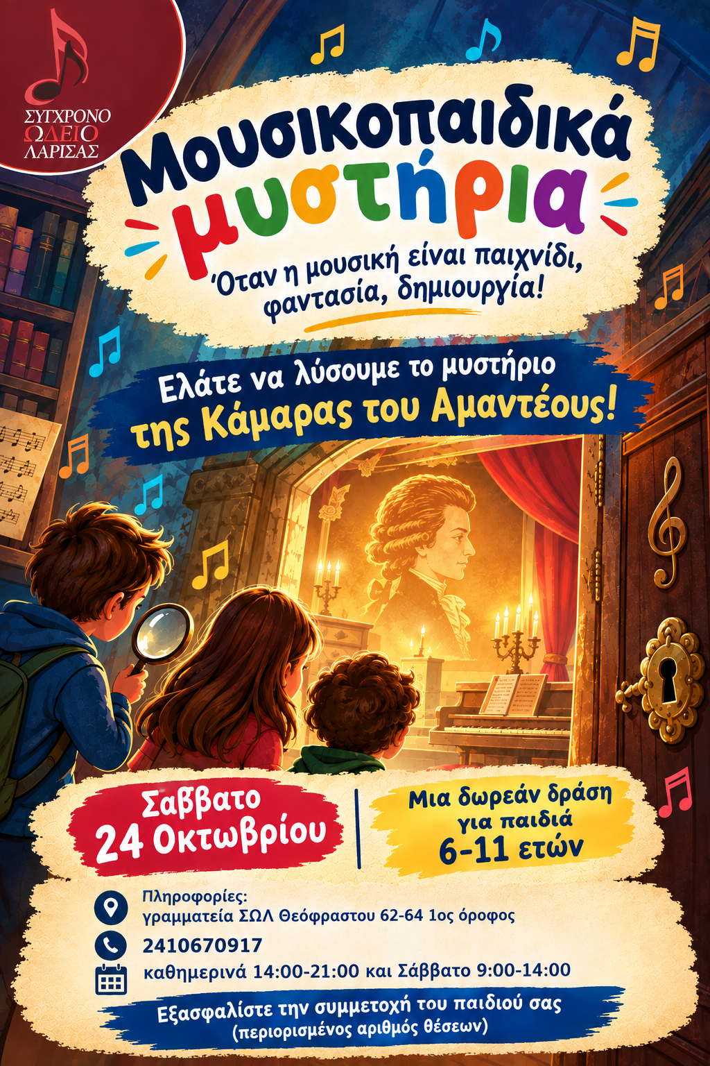 Μουσικοπαιδικά μυστήρια στο ΣΩΛ!